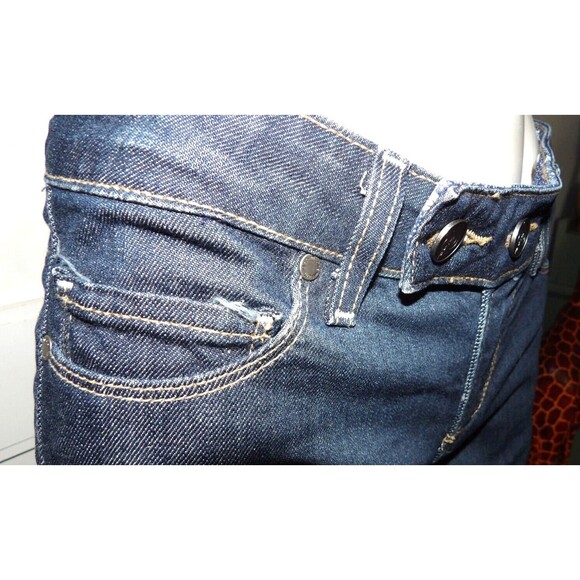 Paige Premium Denim Coldwater Canyon Bell Flare Dark Jeans Size 27 USA size 4 - Picture 4 of 16